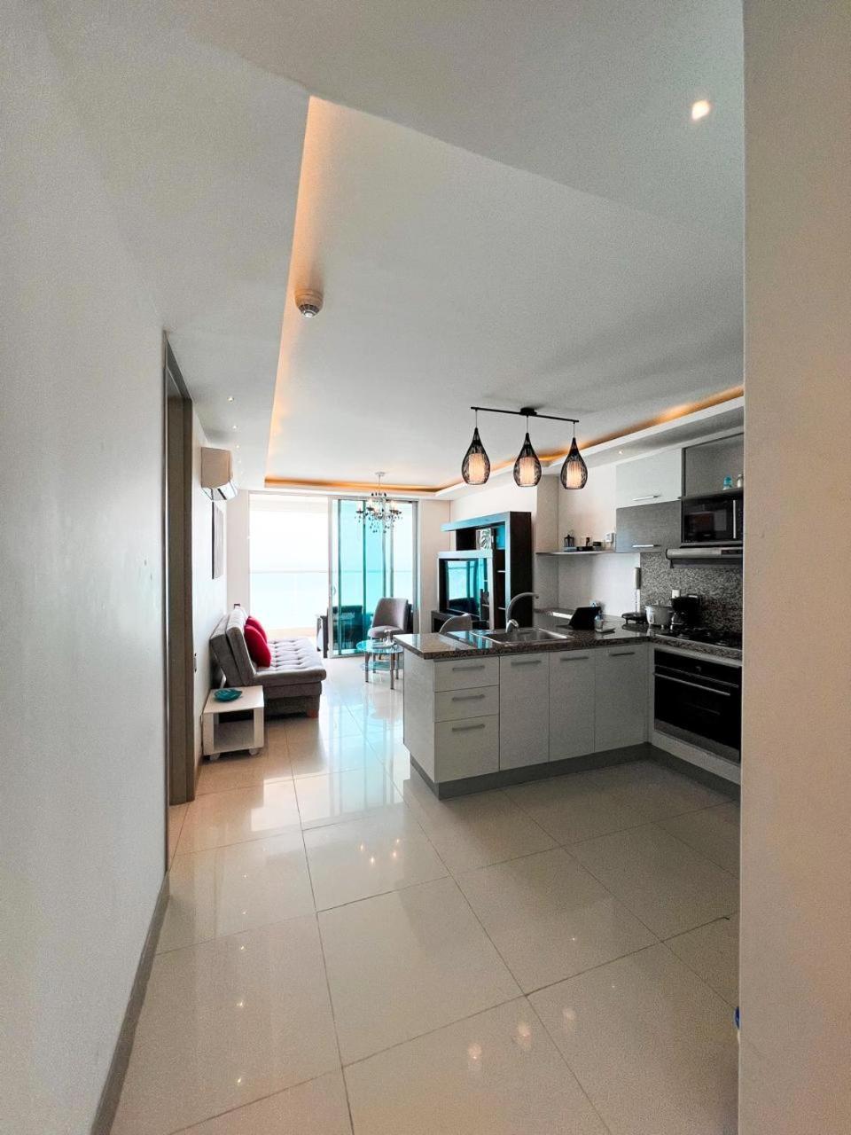 Ferienwohnung Bocagrande Beach Apartamento Cartagena  Exterior foto