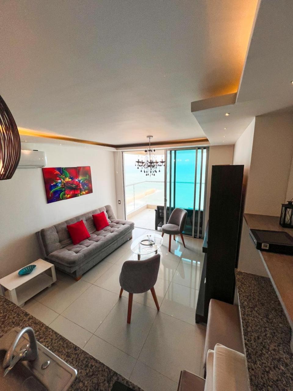 Ferienwohnung Bocagrande Beach Apartamento Cartagena  Exterior foto