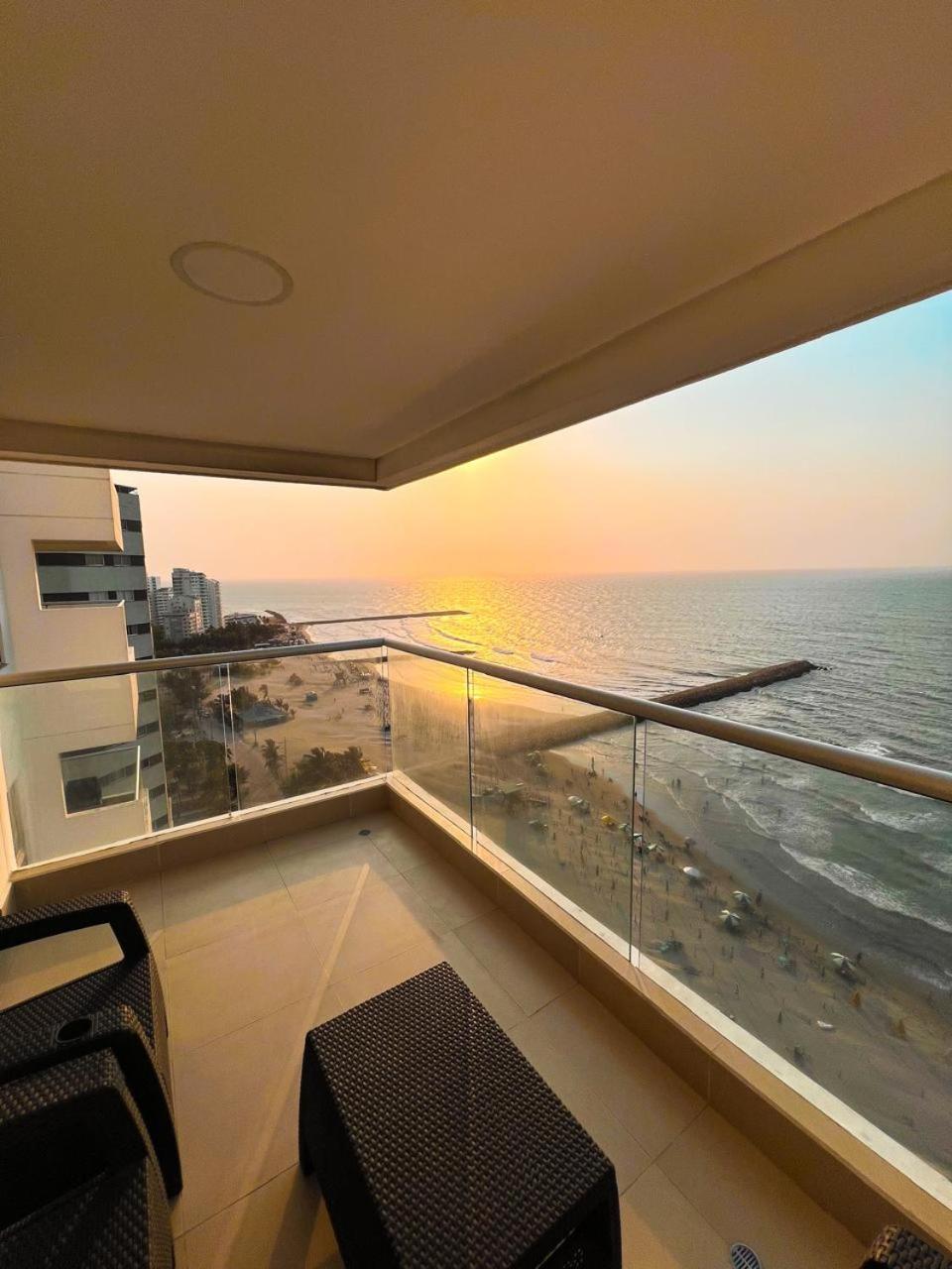 Ferienwohnung Bocagrande Beach Apartamento Cartagena  Exterior foto